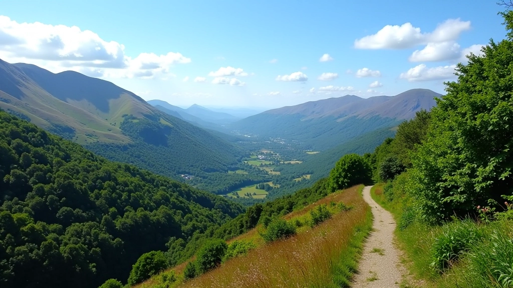 Killarney National Park landscape with mountain views